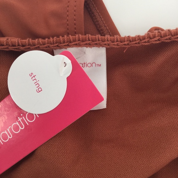 🚨2/$20 Bikini Bottom Copper String Rust Swim - Picture 5 of 6